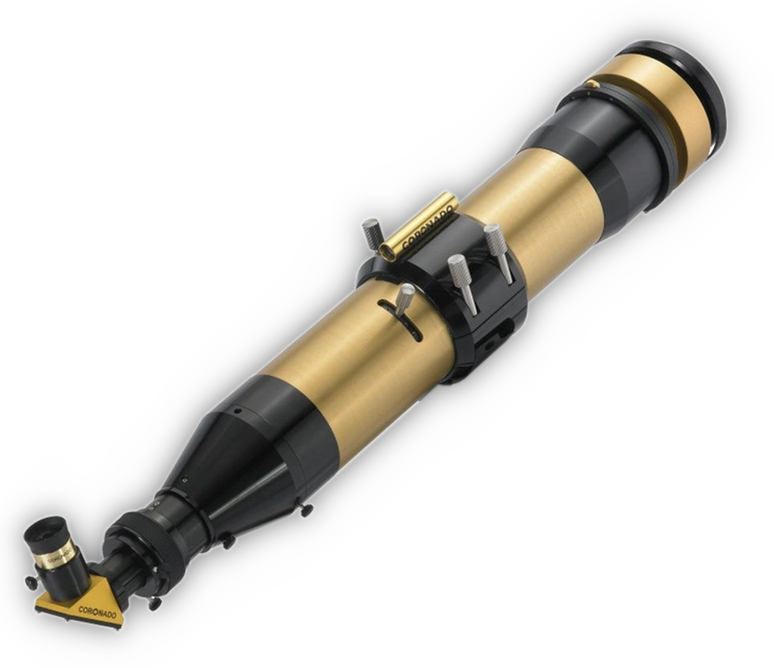 Vesinik-alfa filtriga päikeseteleskoop