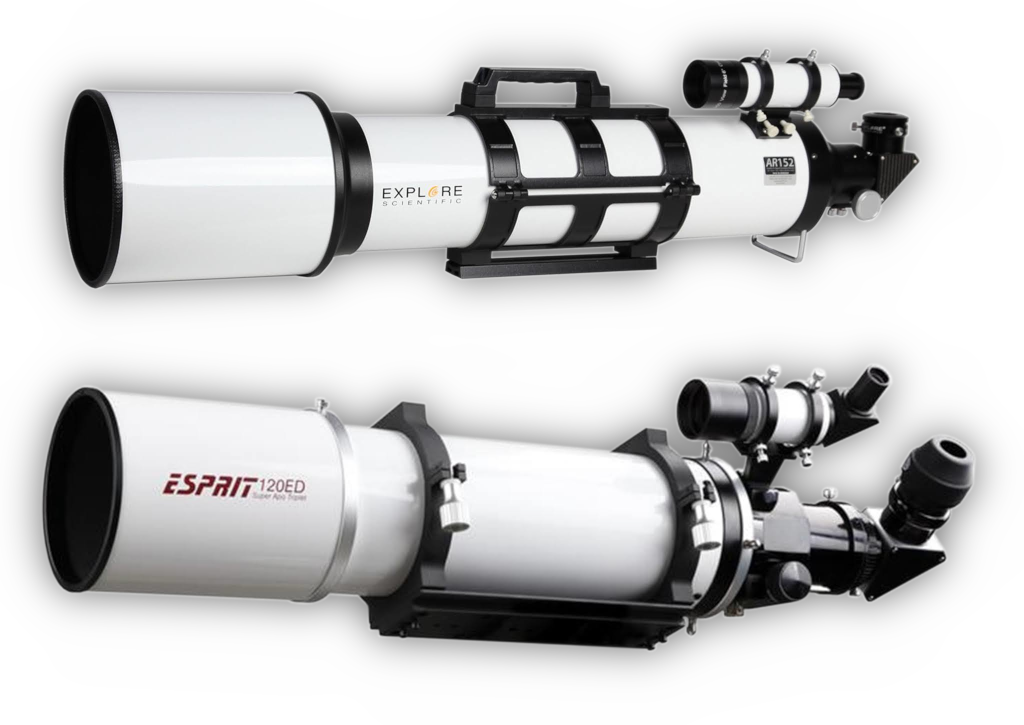 Akromaatiline ja apokromaatiline refraktor